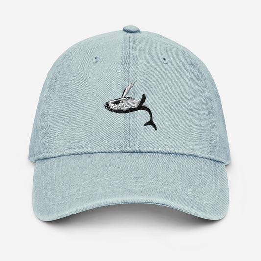 Whale Lover's Denim Hat